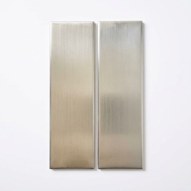 Picture of Brushed Stainless Steel Tile